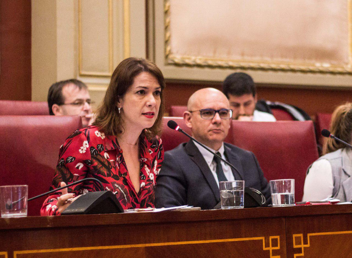 Evelyn Alonso (Cs) interviene en pleno