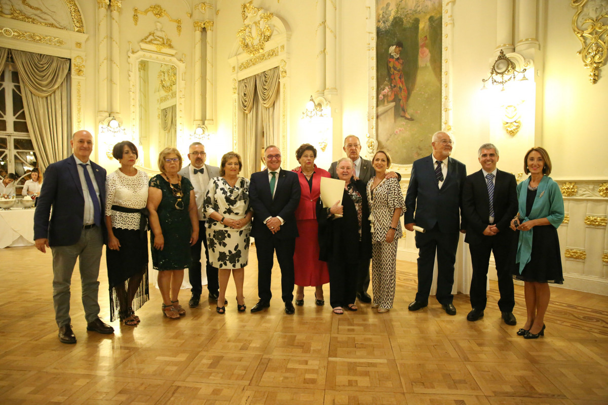 Foto de grupo de la entrega de los Premios Canarias de Enfermeru00eda