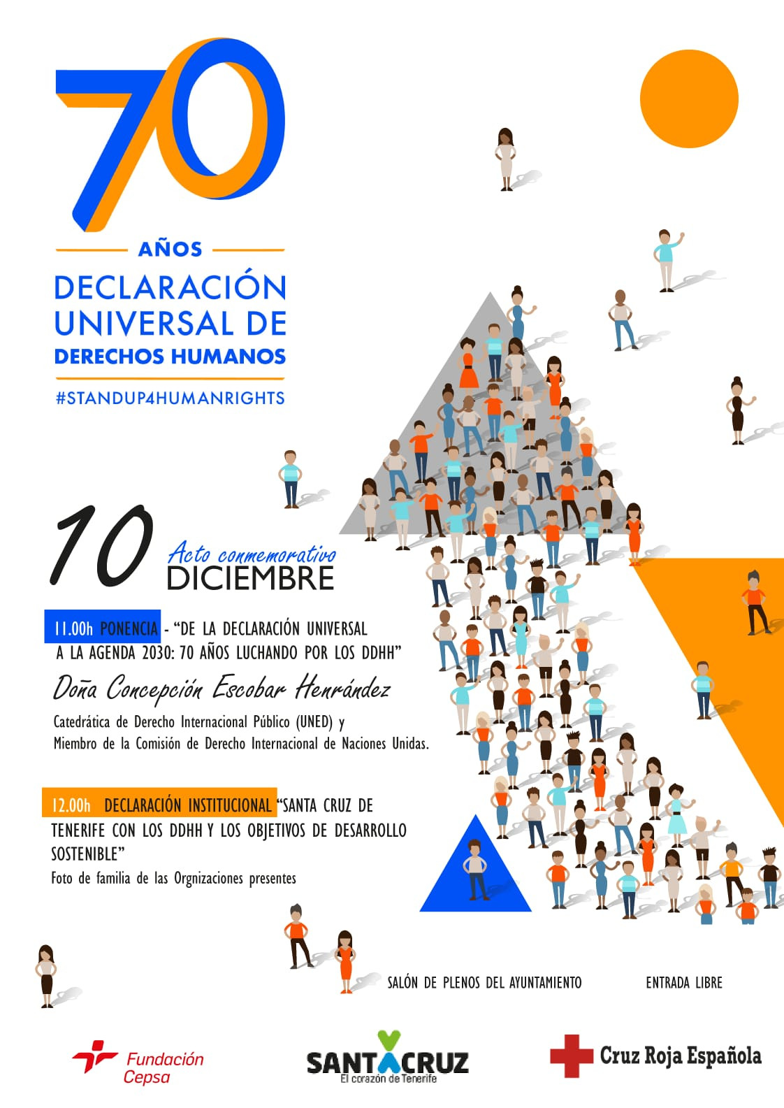 Cartel Declaraciu00f3n Derechos Humanos