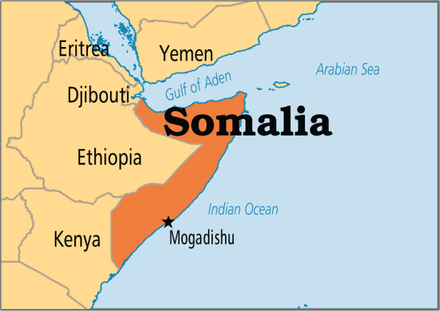 Somalia map 1