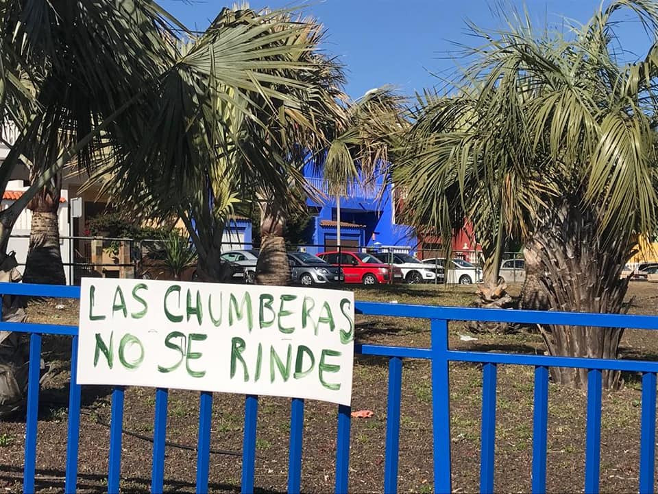Pancarta Las Chumberas