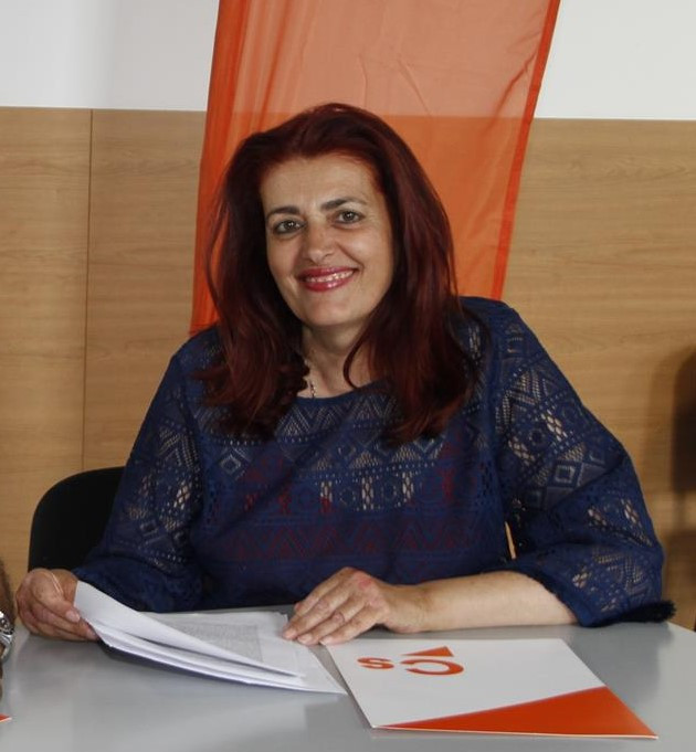 Delia Hernu00e1ndez, portavoz municipal de Ciudadanos (Cs) en el Ayuntamiento de Arrecife