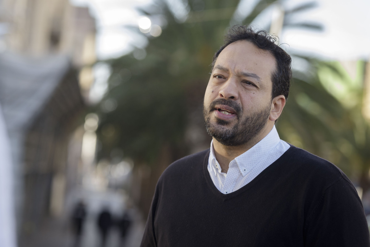 David Carballo Consejero de Sí Podemos Canarias en el Cabildo de Tenerife..