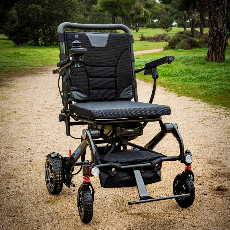 Libercar alma silla ruedas electrica plegable ultraligera carbono lightweight foldable electric wheelchair carbon accessible madrid 5