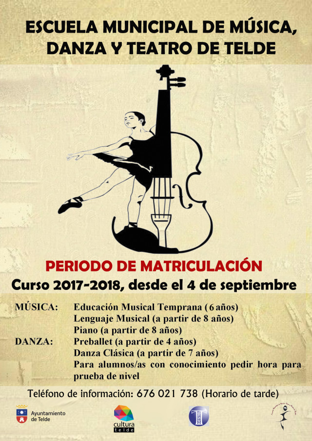 MATRICULACINESCUELAMUNICIPALDEMSICAYDANZADETELDE