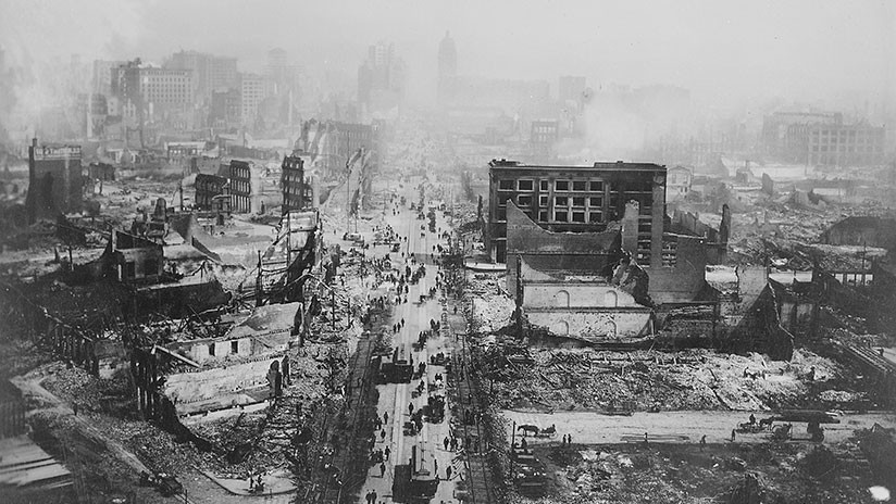 Un filme hallado en un mercadillo muestra san francisco en ruinas tras el terremoto de 1906
