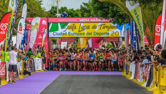 Media Maratu00f3n Alcalde Camilo Su00e1nchez SANTA LUCIA 2018