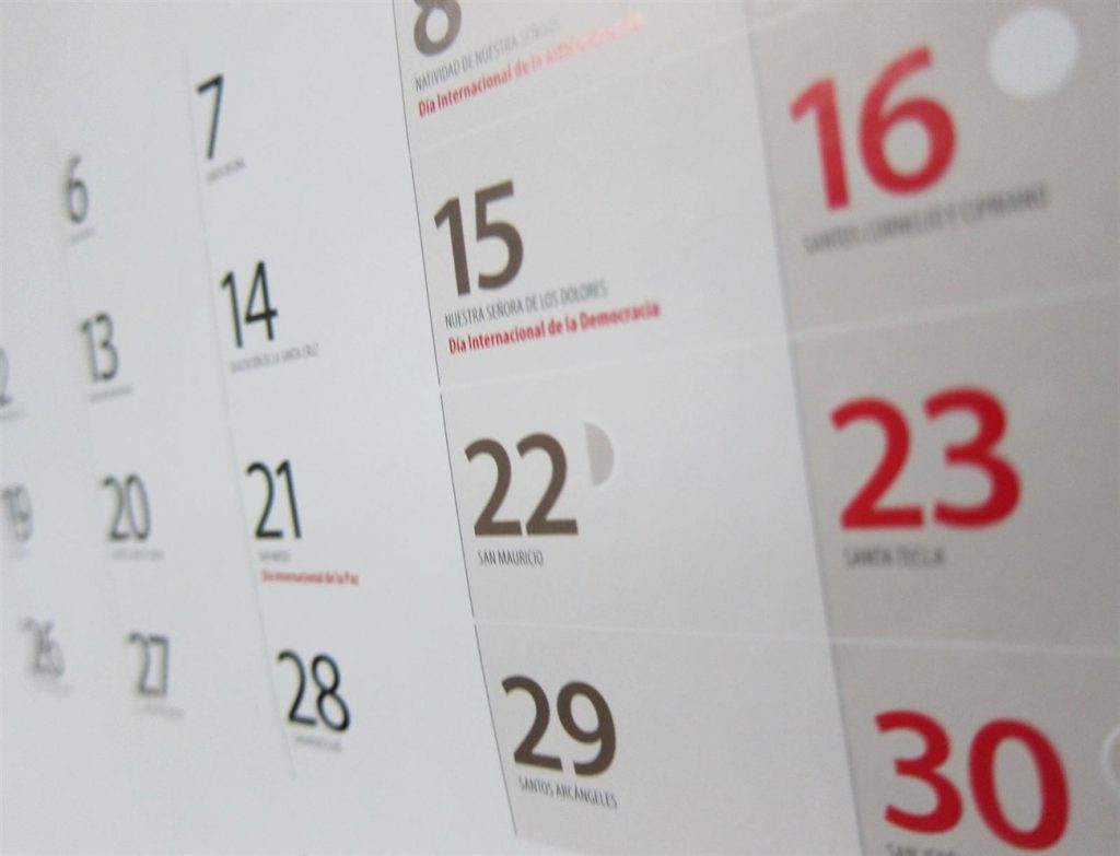 CALENDARIO