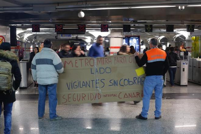 Metro huelga