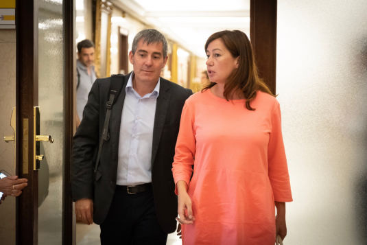 Francina armengol y fernando clavijo 2018