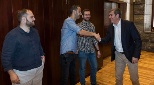 Recepcion IBM TENERIFE fernando clavijo 2018