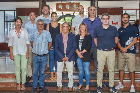 Rafael Pu00e9rez Alcalde presidente secciu00f3n de baloncesto del RCNT 2018