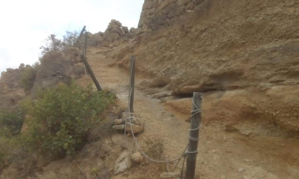 Tramo de la Villa de Arico hasta el Viso (Teguedite)