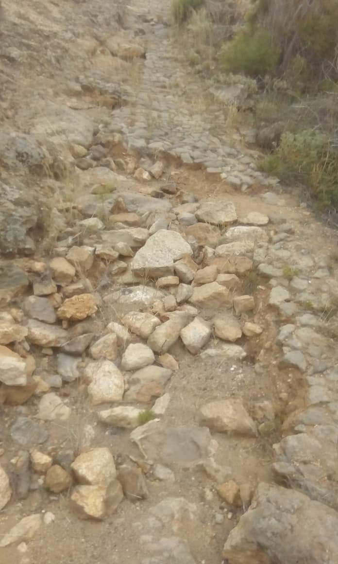 Tramo de la Villa de Arico hasta el Viso (Teguedite) I