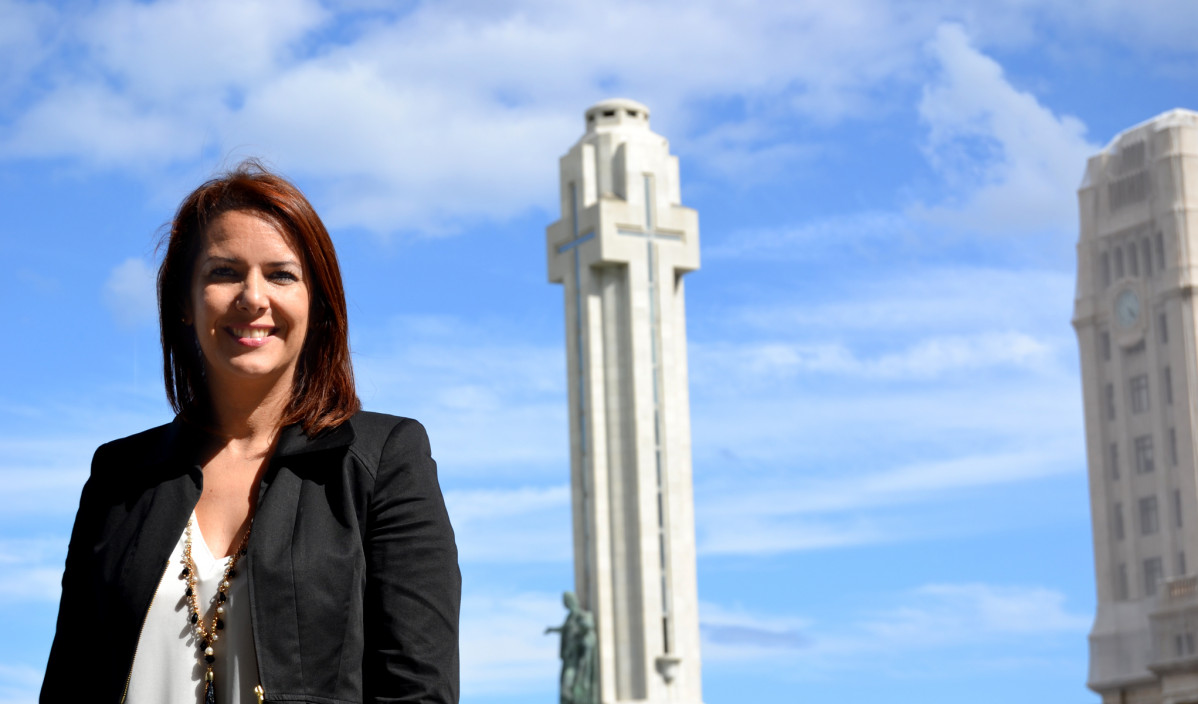 Evelyn Alonso, concejal de Cs en el Ayuntamiento de Santa Cruz de Tenerife