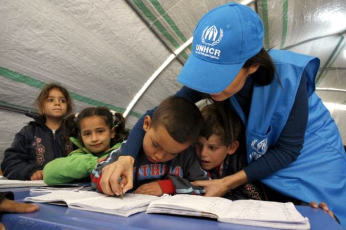 Educaciu00f3n para refugiados sirios