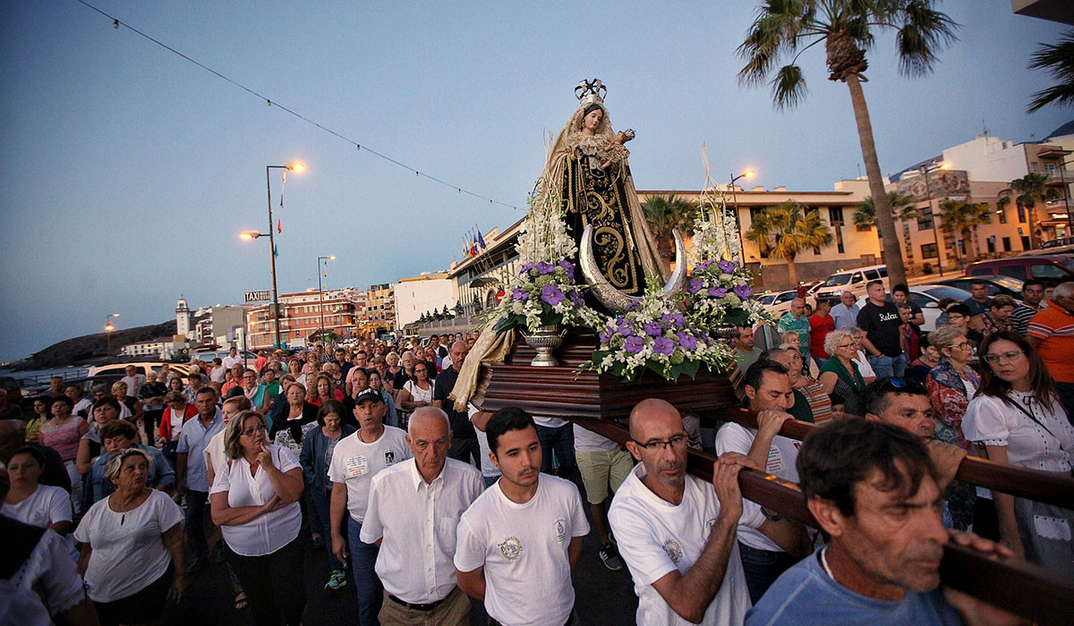 Embarque virgen carmen candelaria 2018