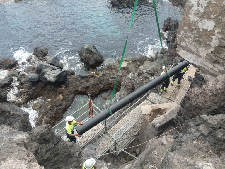 Colector saneamiento Punta Brava pto cruz 2018 768x576