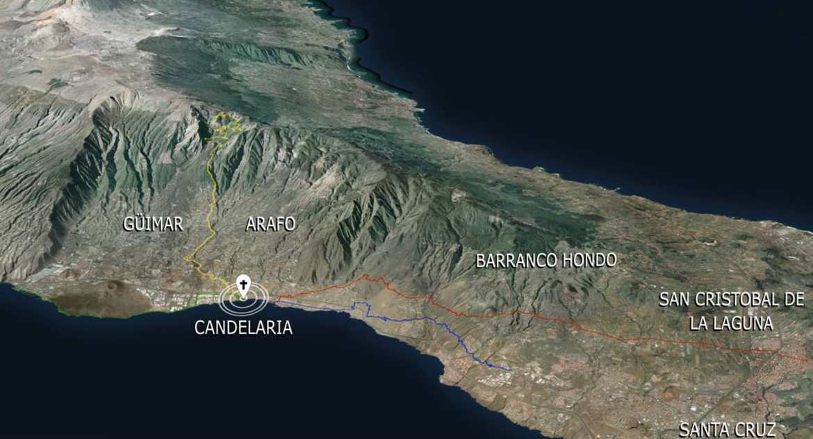Seguridad Dispositivo peregrinaciu00f3n Candelaria 2018 00