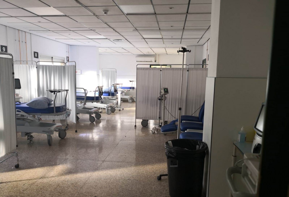 18agFOTO Detalle de una de las zonas de Urgencias de La Candelaria reabierta esta tarde