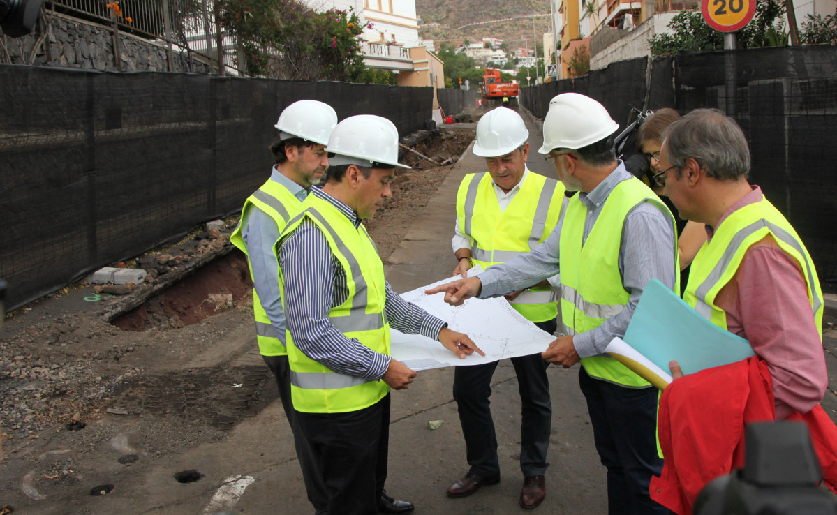 Santa Cruz de Tenerife Obras calle Febles Campos 24 octubre 2016 3