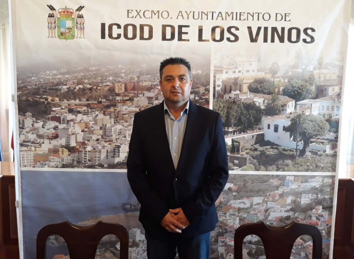 Josu00e9 Domingo Alonso (Cs), concejal de Agricultura, Ganaderu00eda, Pesca e Industria en el Ayuntamiento de Icos de los Vinos