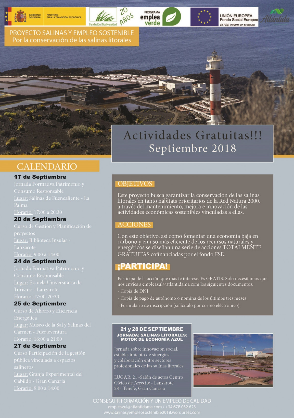 CANARIAS. Programa ok