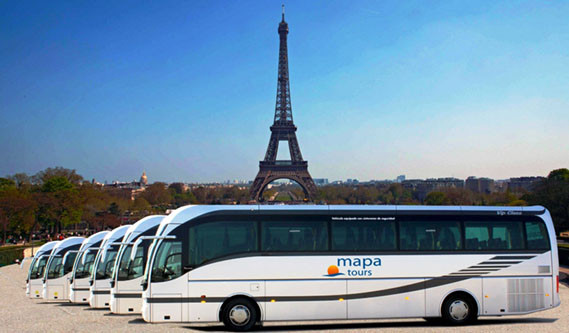 Mapa Tours