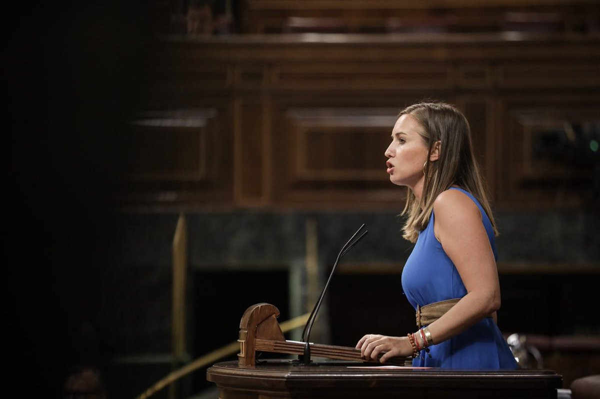 Melisa Rodru00edguez durante intervenciu00f3n Estatuto Autonomu00eda
