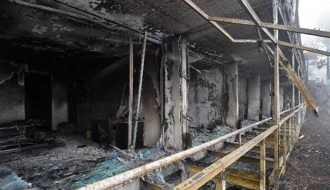 INCENDIO TEJEDA