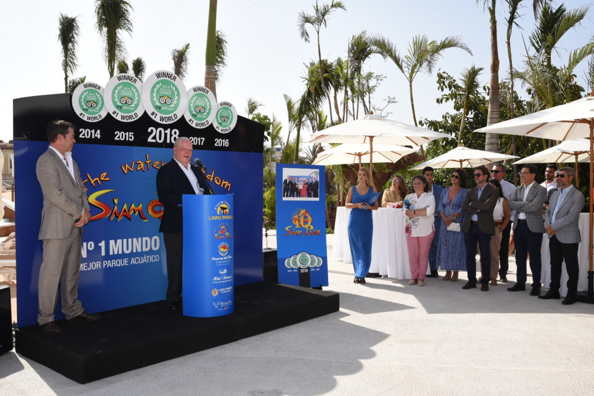 Siam park celebra su aniversario por todo lo alto