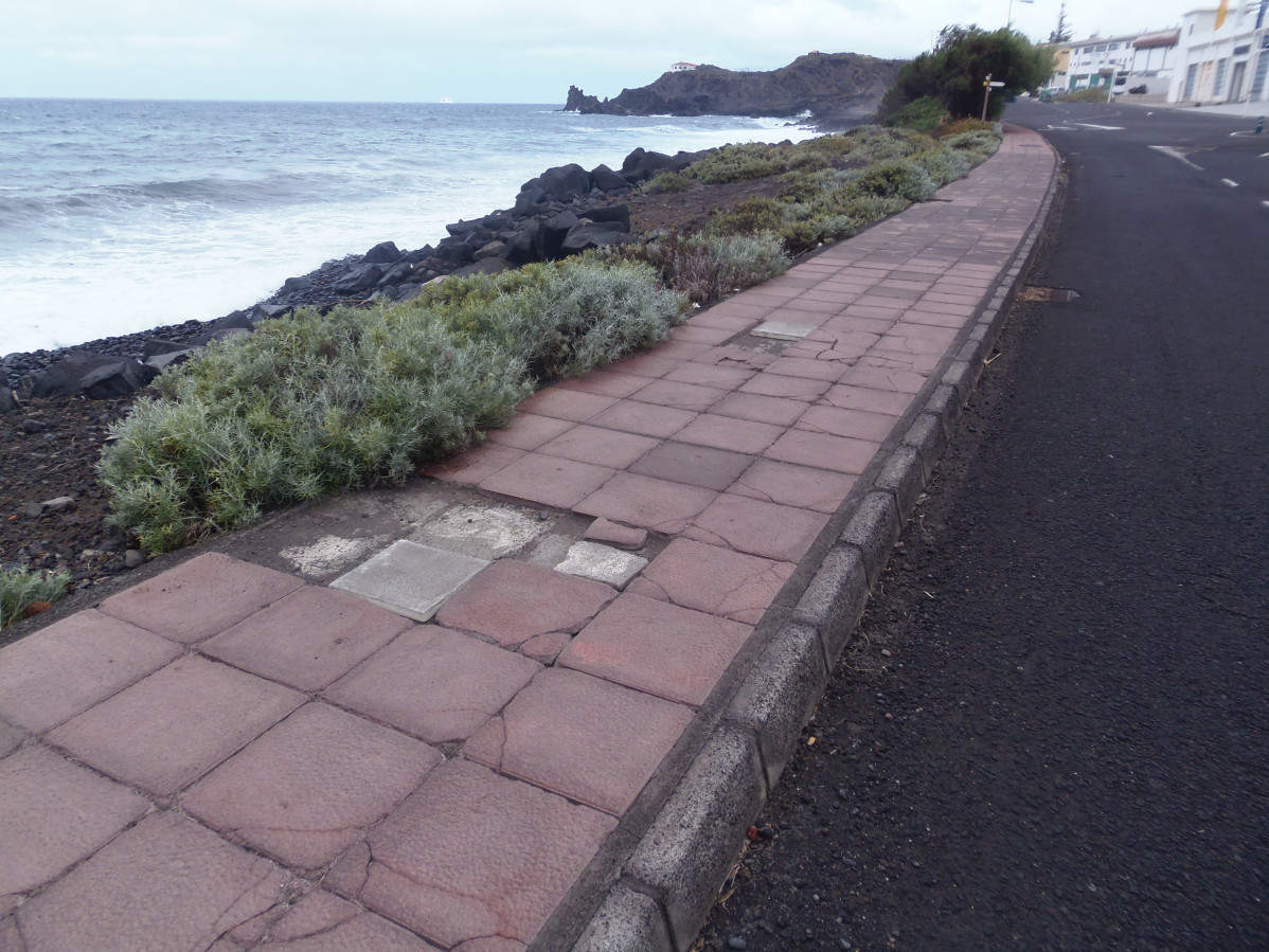 Paseo marítimo de Breña Alta