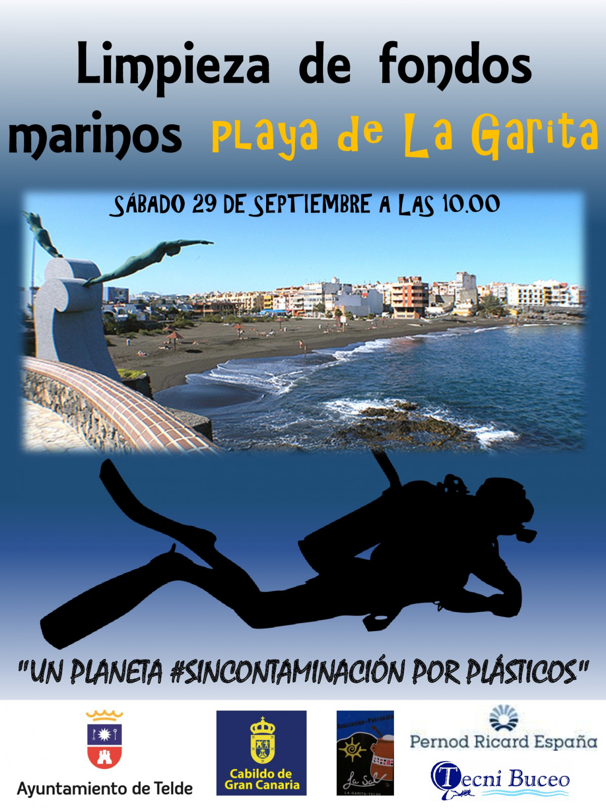 CARTEL LIMPIEZA DE FONDOS MARINOS LA GARITA 2018.09.19