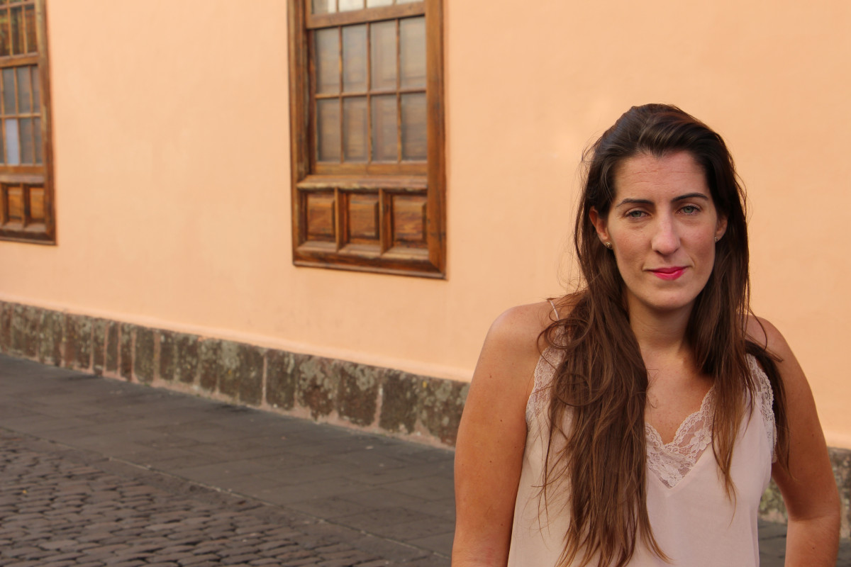 Foto Carla Guerrero (presidente NNGG Tenerife)