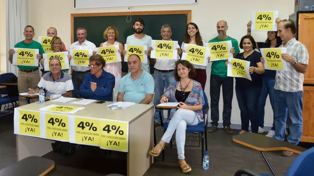 Manifiesto Educacion promovido sindicatos estudiantes 
