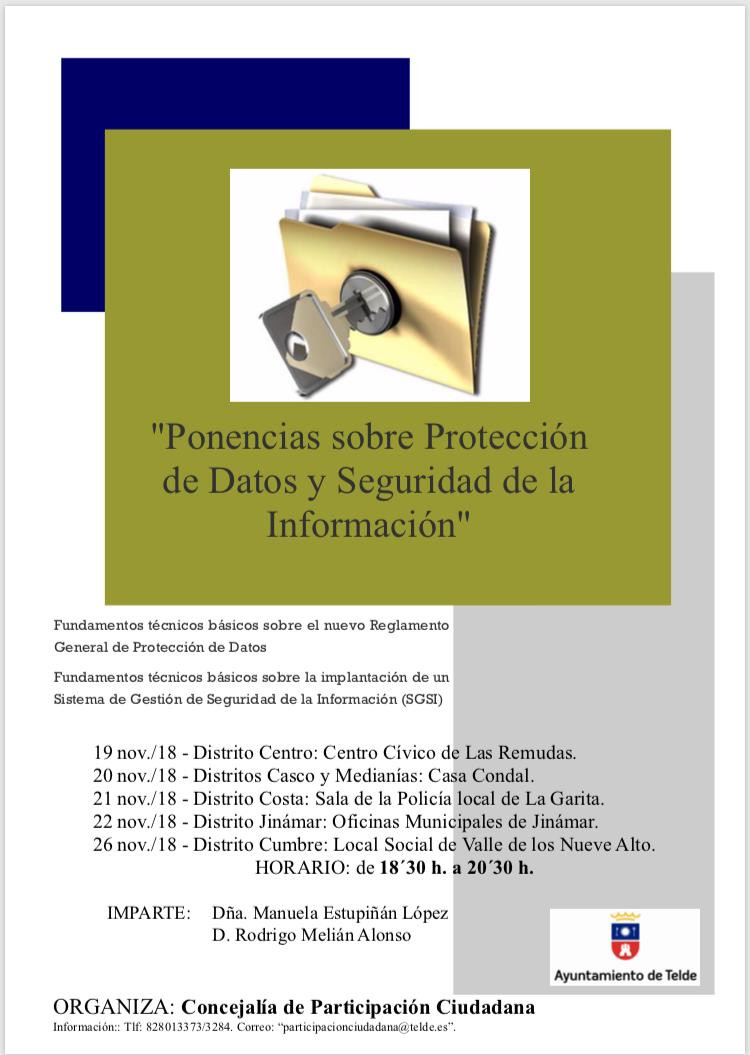 CARTEL PONENCIAS PARTICIPACIu00d3N CIUDADANA