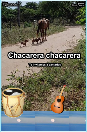 Tapa Chachareras chacareras Te invitamos a cantarlas