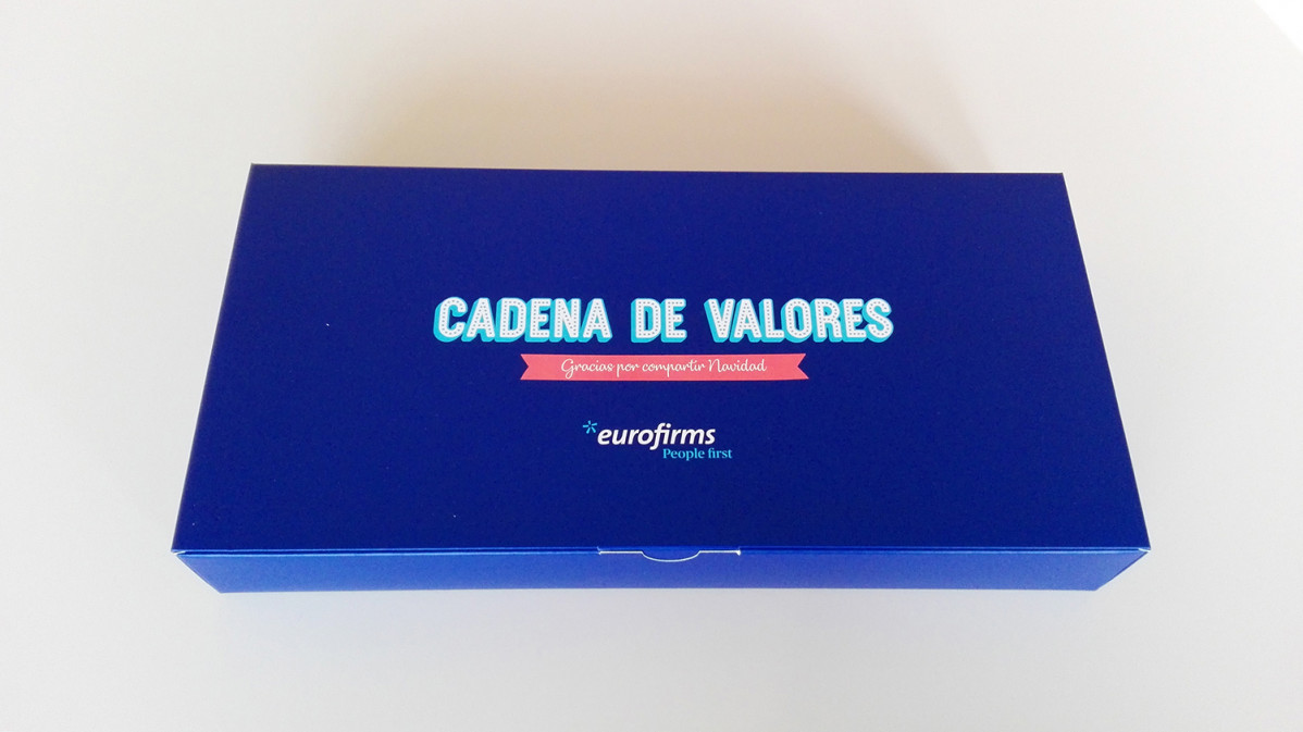 Caja cadena valores