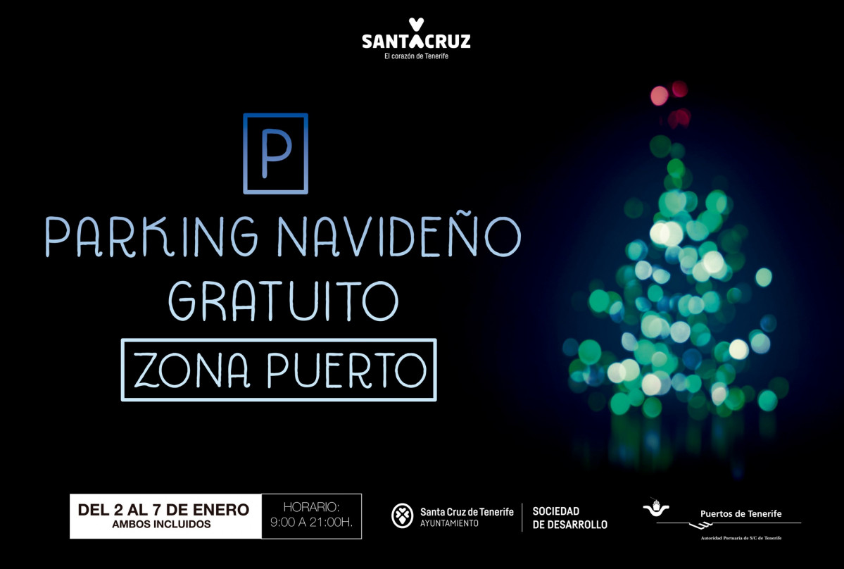 AF Vinilo Parking Santa Cruz 103x153cm