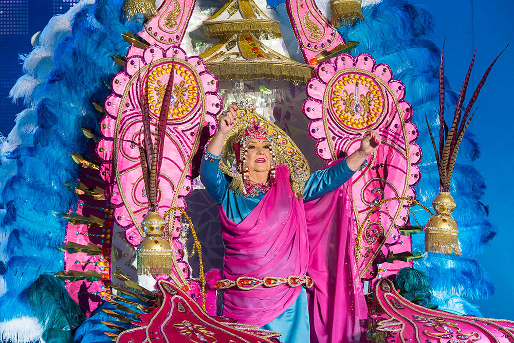 Reina mayores carnaval santa cruz