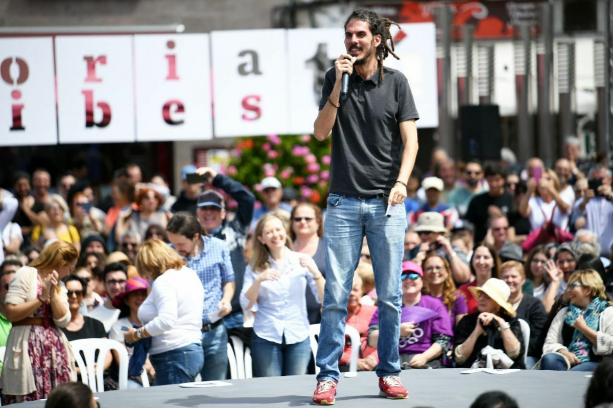 ALBERTO Rodru00f1iguez Podemos Mitin