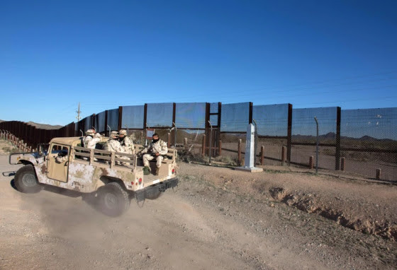 FRONTERA Mexico EEUU Muro