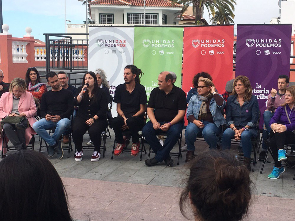 Podemos Los Realejos Laura Alberto Meri Belda