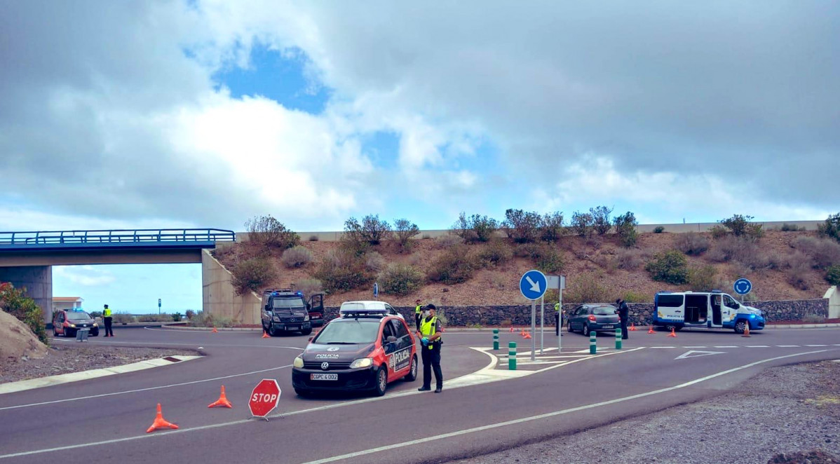 Control policia Guia de Isora
