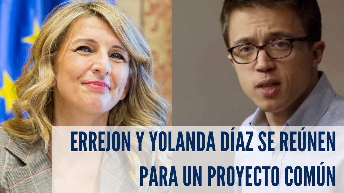 ERREJON Y YOLANDA Du00cdAZ SE REu00daNEN PARA UN PROYECTO COMu00daN