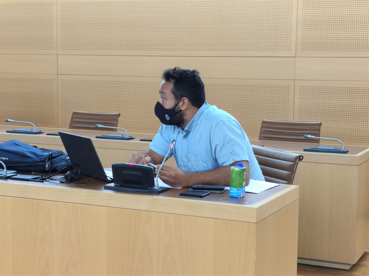 David Carballo   Consejero Su00ed Podemos Canarias en el Cabildo de Tenerife