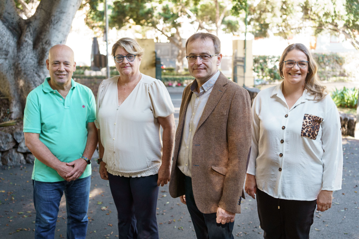Ignacio Glez., Dolores Espinosa, Ramu00f3n Trujillo y Luisa Tamayo