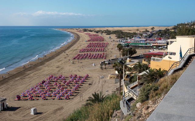 Playa del ingles beach J