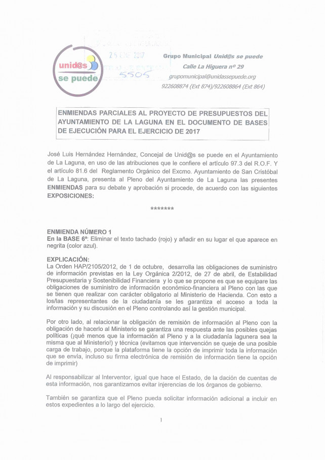 Enmiendabaseejecucinpresupuesto2017