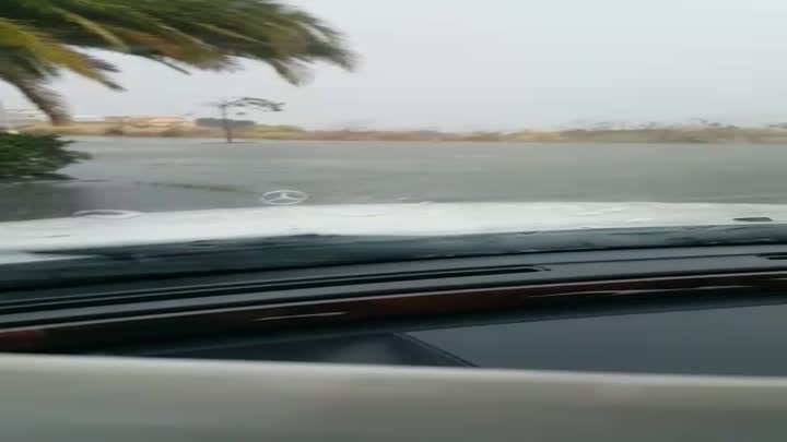 Lluvias rotonda Los Majuelos